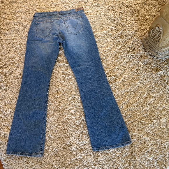 Levi's 515 Boot Cut Jeans Women's Size 10 Light Wash Denim Mid Rise - Picture 5 of 12